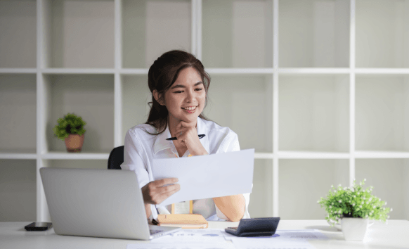 Customer benefiting from certified translation services in New York ensuring documents are accepted by authorities.