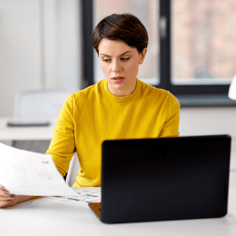 The client benefits from accurate birth certificate translation services in New York, where translators carefully translate.