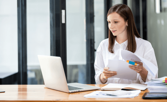 Customer benefiting from affordable birth certificate translation in NY with certified translators and transparent pricing.